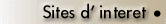Sites d interet